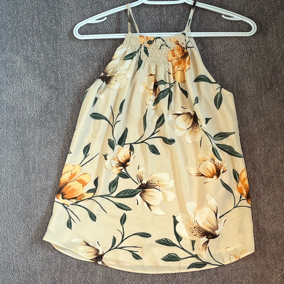 RW&CO sleeveless floral blouse NWT - Picture 1 of 3